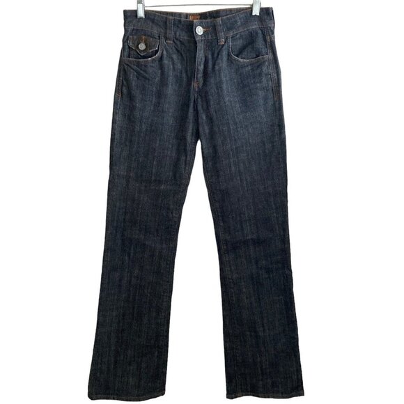 Kut From Kloth Jeans Womens Size 4 Dark Wash Blue Stretch - Picture 1 of 11